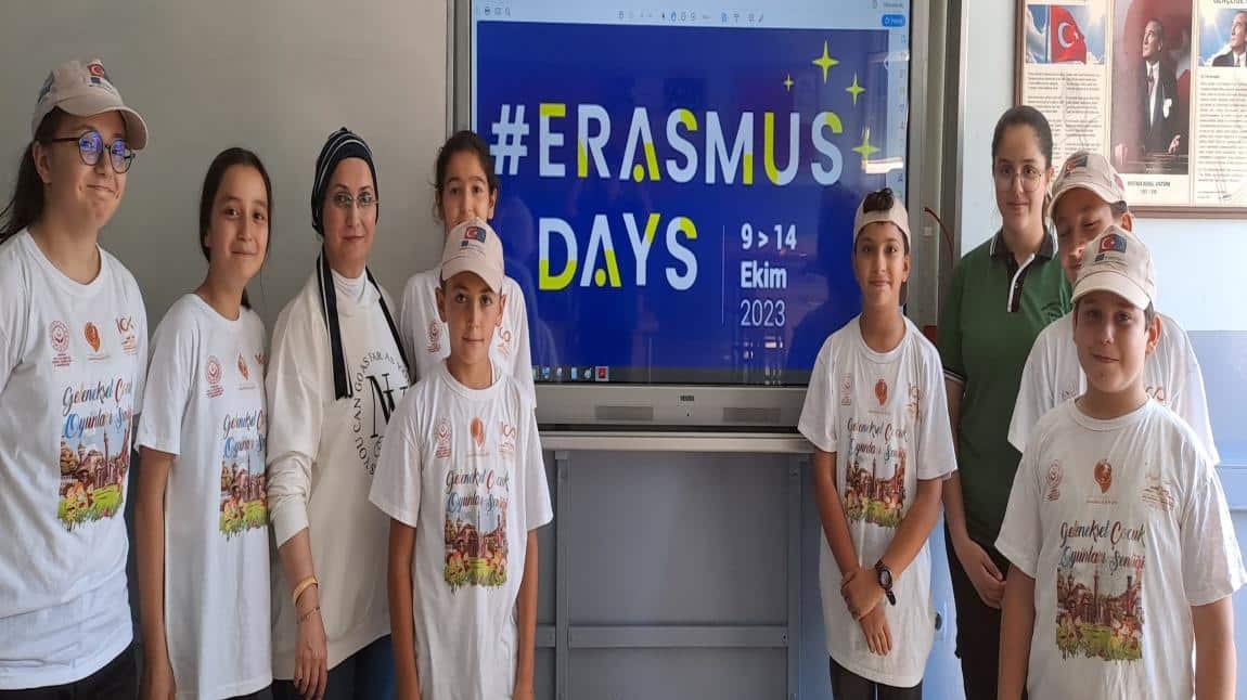 ERASMUS DAYS KAPSAMINDA SINIFLARIMIZDA BİLGİLENDİRME SUNUMLARI YAPTIK
